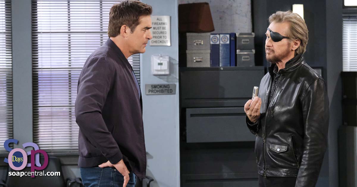 Steve gives Rafe the recording of Kristen's confession